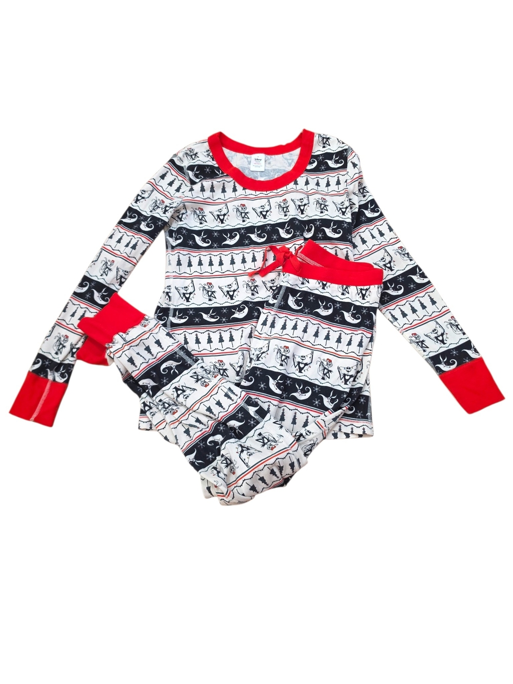 Hanna Andersson Disney Nightmare Before Christmas Holiday Pajama Set Women's M